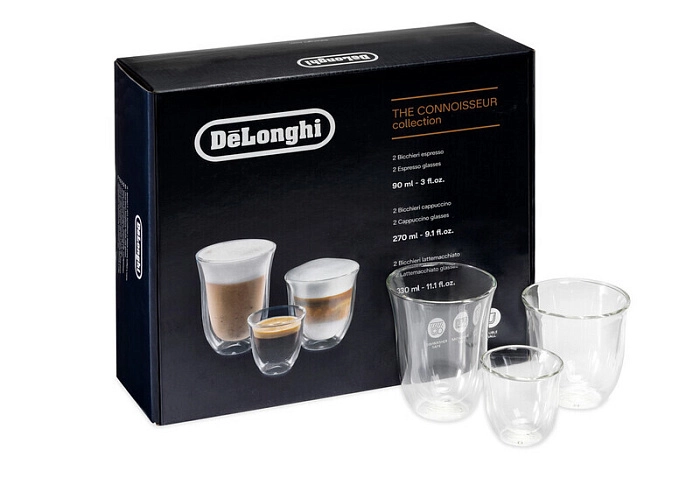 De'Longhi dubultstiklu glāžu komplekts DLSC302